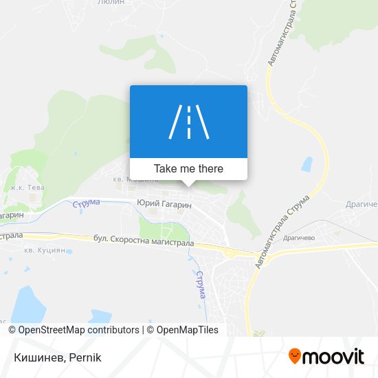 Кишинев map