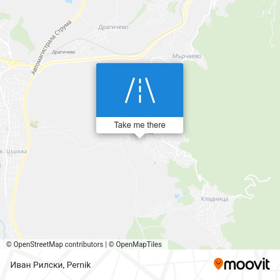Иван Рилски map
