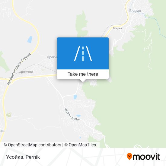 Усойка map