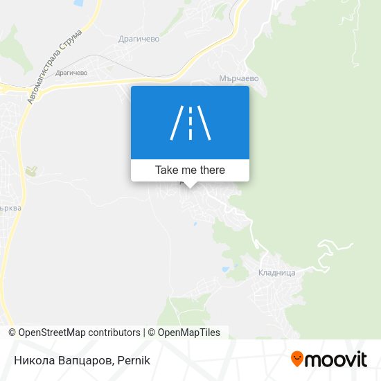 Никола Вапцаров map