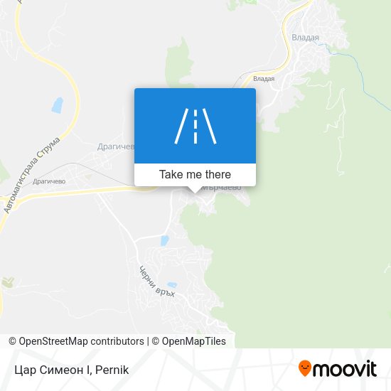 Цар Симеон I map