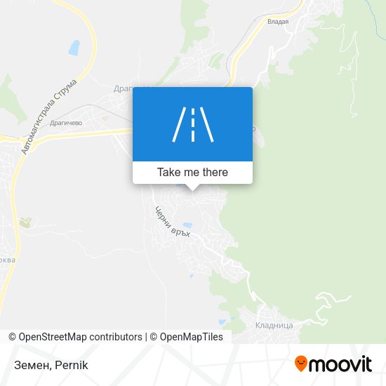 Земен map