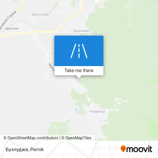 Карта Бузлуджа