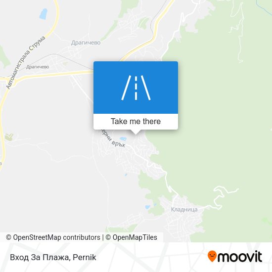 Вход За Плажа map