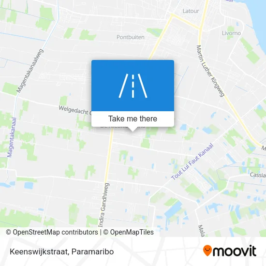 Keenswijkstraat map