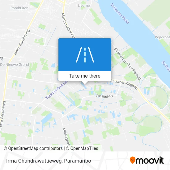 Irma Chandrawattieweg map