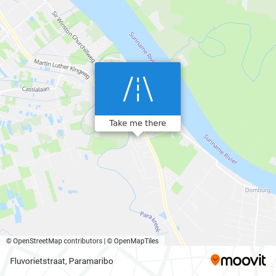 Fluvorietstraat map