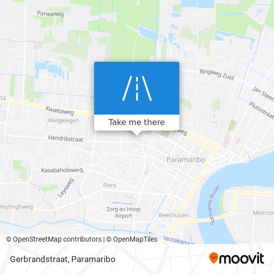 Gerbrandstraat map