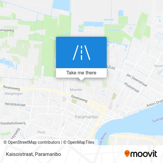 Kaisoistraat map