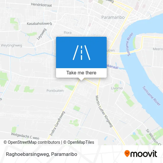 Raghoebarsingweg map