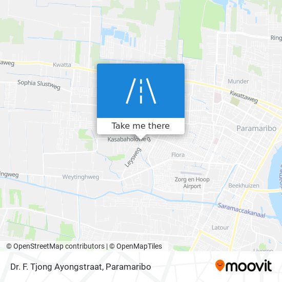 Dr. F. Tjong Ayongstraat map