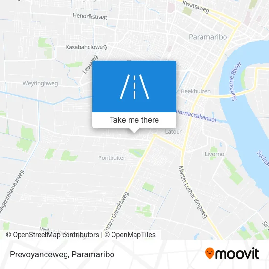 Prevoyanceweg map