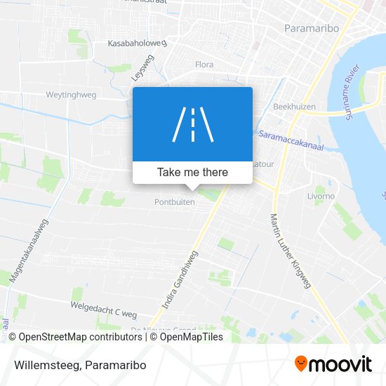 Willemsteeg map