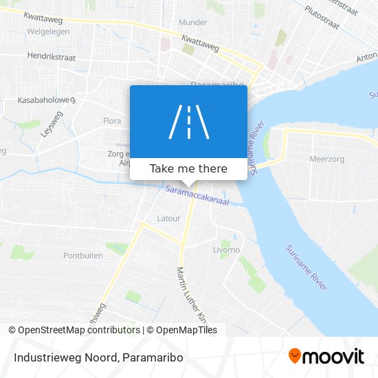 Industrieweg Noord map