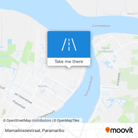 Mamadosoestraat map