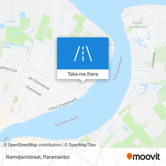 Ramdjanistraat map