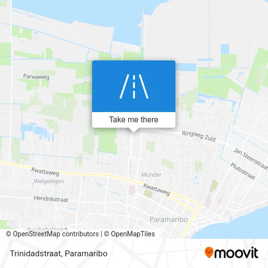 Trinidadstraat map