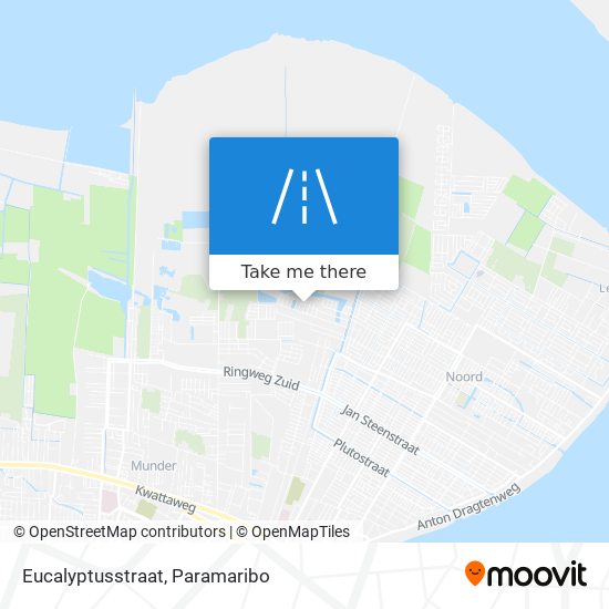 Eucalyptusstraat map