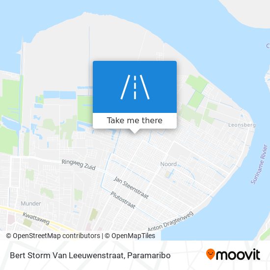 Bert Storm Van Leeuwenstraat map