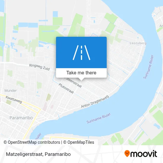 Matzeligerstraat map