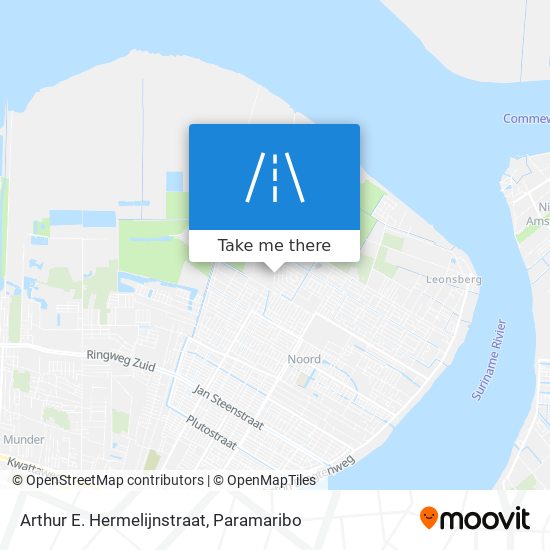 Arthur E. Hermelijnstraat map