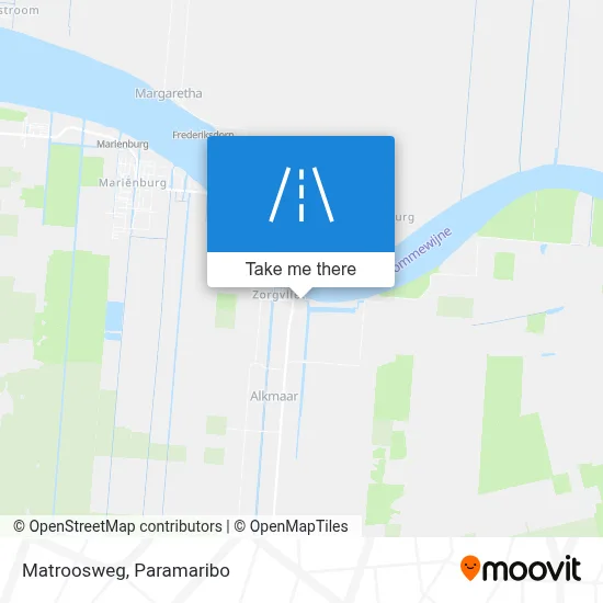 Matroosweg map