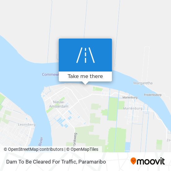 Dam To Be Cleared For Traffic map