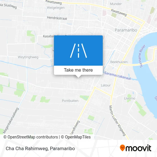 Cha Cha Rahimweg map