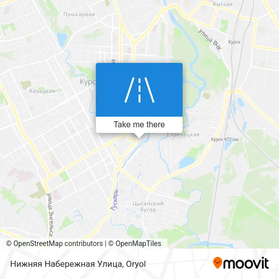 Нижняя Набережная Улица map