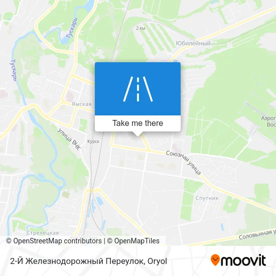2-Й Железнодорожный Переулок map