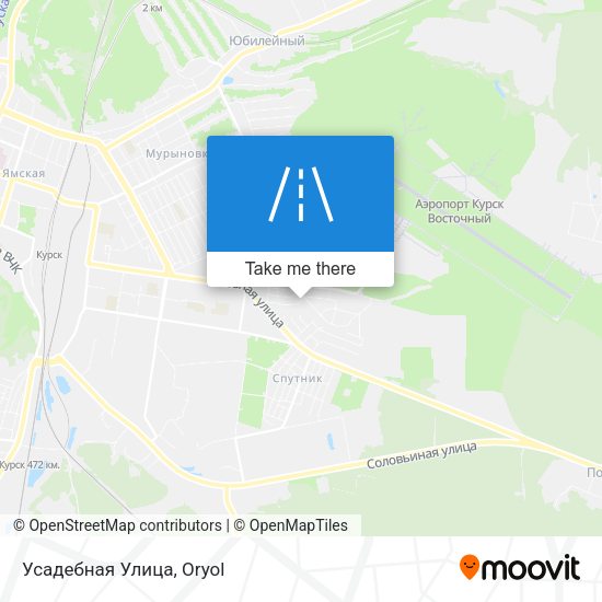 Усадебная Улица map