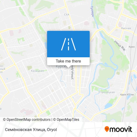 Семёновская Улица map