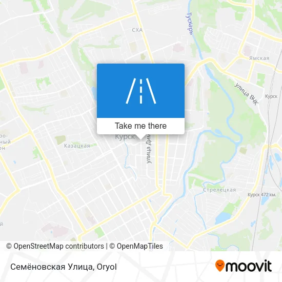 Семёновская Улица map
