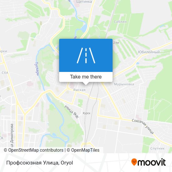 Профсоюзная Улица map