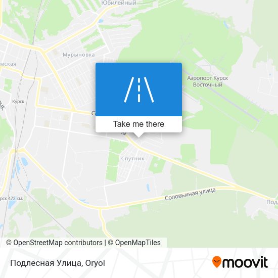 Подлесная Улица map
