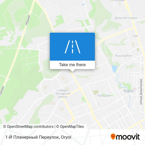 1-Й Планерный Переулок map