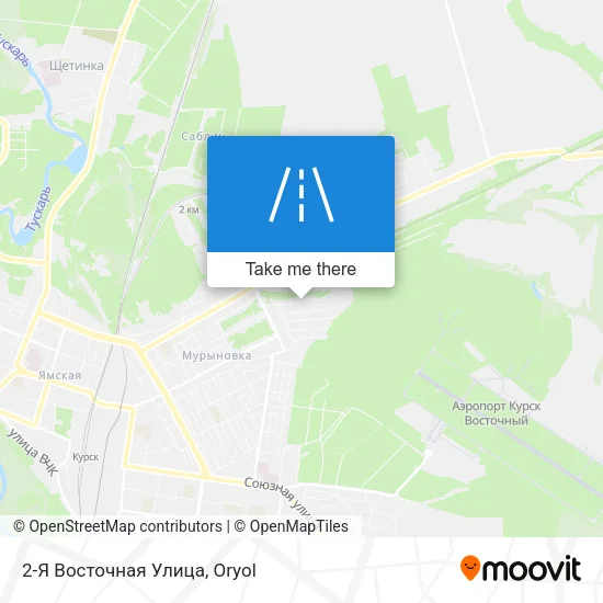 2-Я Восточная Улица map