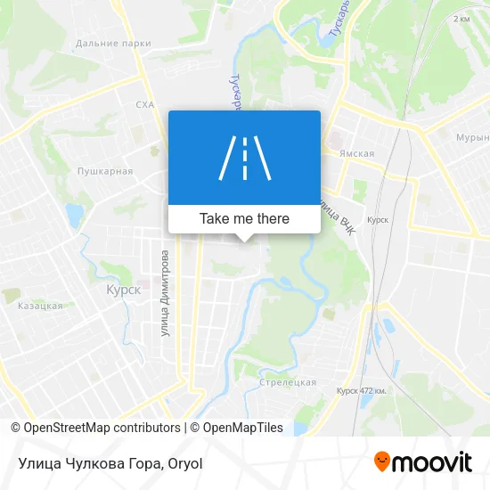 Улица Чулкова Гора map