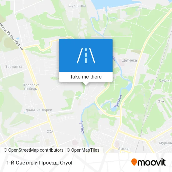 1-Й Светлый Проезд map