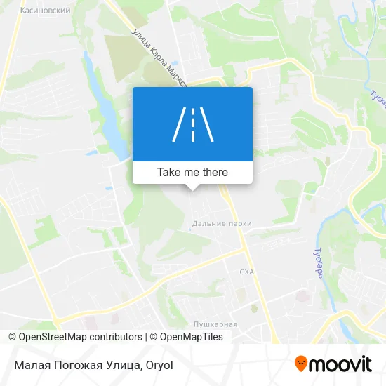 Малая Погожая Улица map
