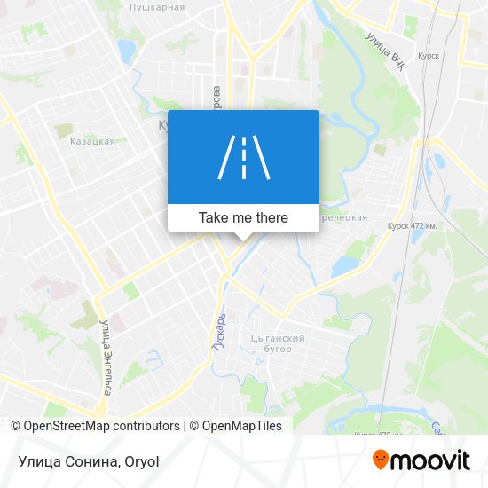 Улица Сонина map