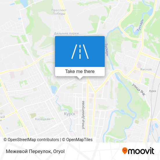 Межевой Переулок map