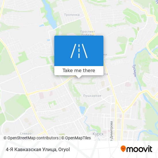 4-Я Кавказская Улица map