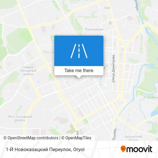 1-Й Новоказацкий Переулок map