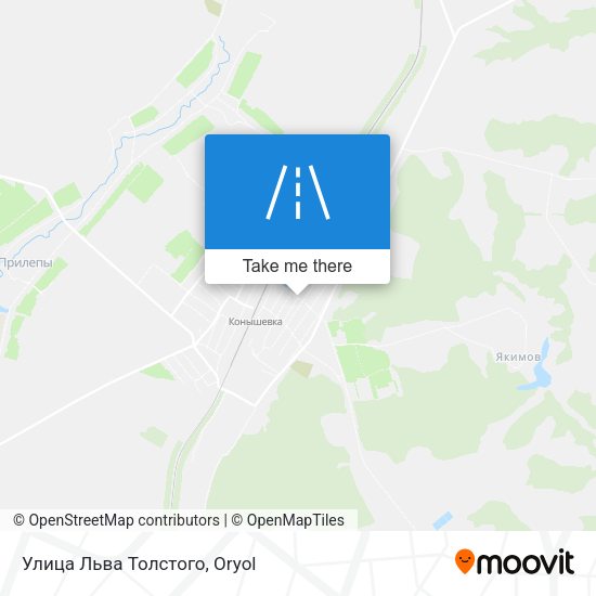 Улица Льва Толстого map