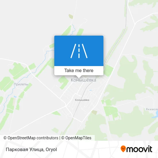 Парковая Улица map