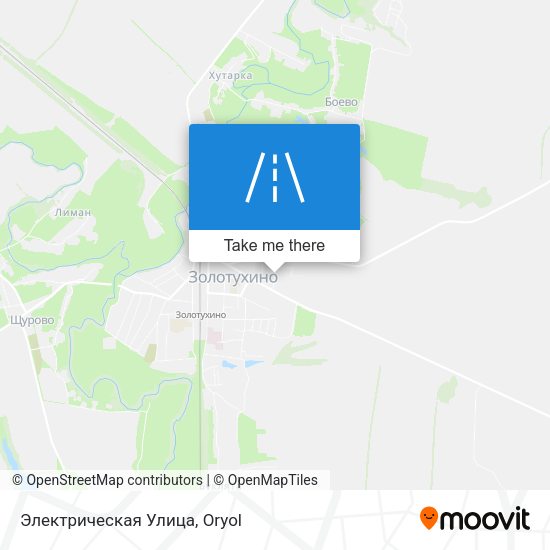 Электрическая Улица map