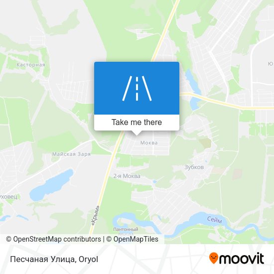 Песчаная Улица map