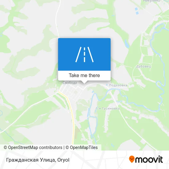 Гражданская Улица map
