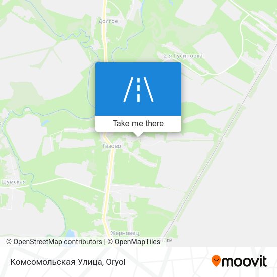 Комсомольская Улица map